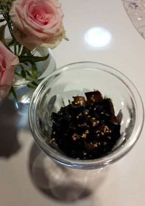 海苔の佃煮（茄子の皮入り）-レシピのメイン写真