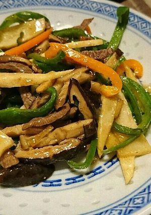 シンプルでおいしいーー♪青椒肉絲-レシピのメイン写真