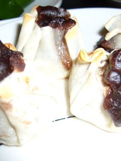 簡単!あんことバナナの包み焼き-レシピのメイン写真