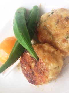 簡単ヘルシーつくね♪大葉味噌風味♪-レシピのメイン写真