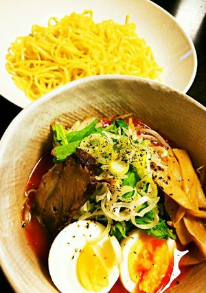 トマト缶で簡単♪さっぱりトマトつけ麺-レシピのメイン写真