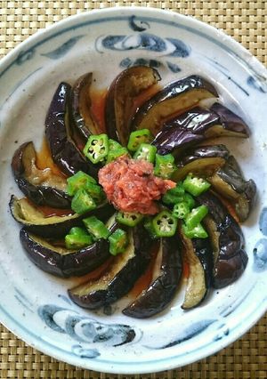 揚げナスの梅肉添え-レシピのメイン写真