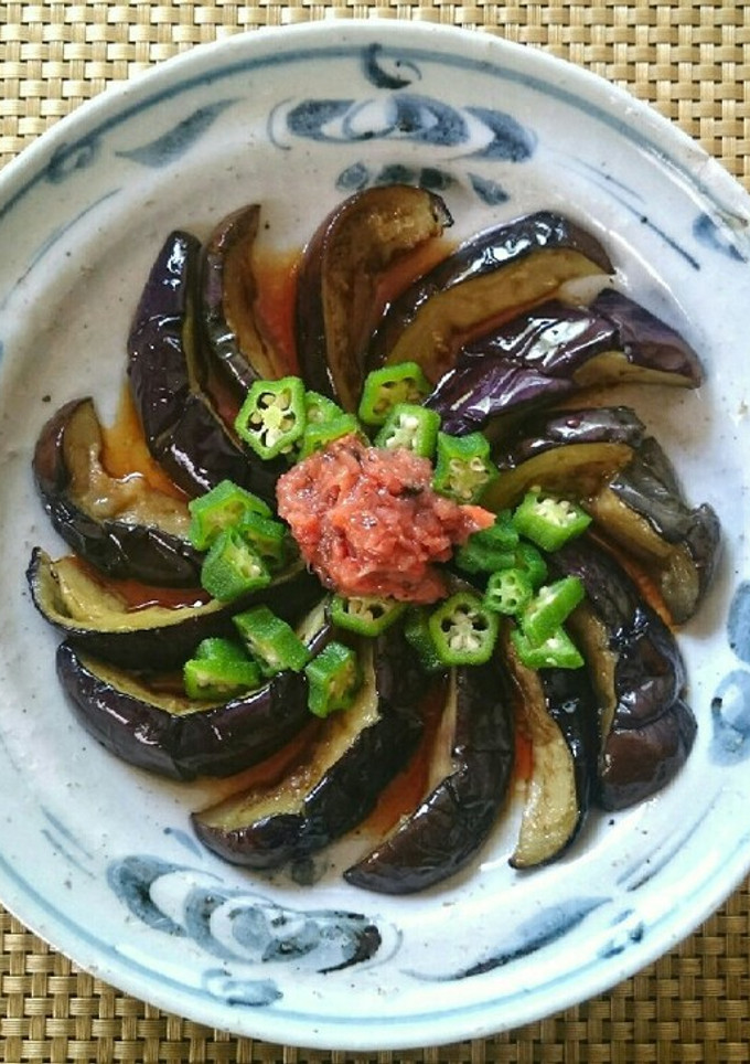 揚げナスの梅肉添え-レシピのメイン写真