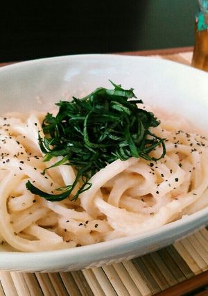 洗い物は食器だけ❢冷凍うどんで鱈子うどん-レシピのメイン写真
