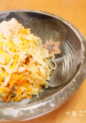 冷めても美味しい！切干大根と人参の炒め煮-レシピのメイン写真