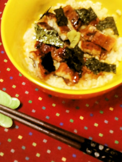 鰻のせ♡スタミナたまごかけご飯☆-レシピのメイン写真