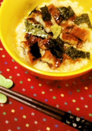 鰻のせ♡スタミナたまごかけご飯☆-レシピのメイン写真