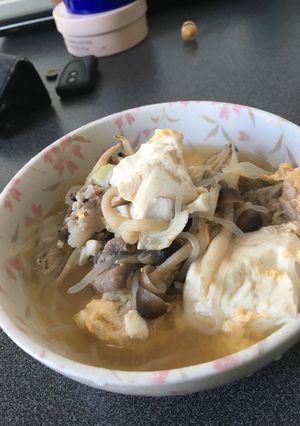 白だし肉豆腐-レシピのメイン写真