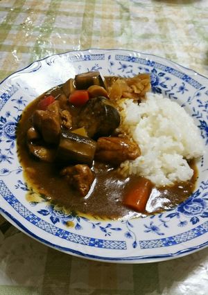 市販ルーでおいしいチキンなすカレー-レシピのメイン写真