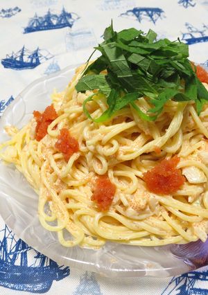 【混ぜるだけ】明太子マヨの冷製パスタ♪-レシピのメイン写真