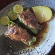 ピーマンの肉詰め照り焼き風味