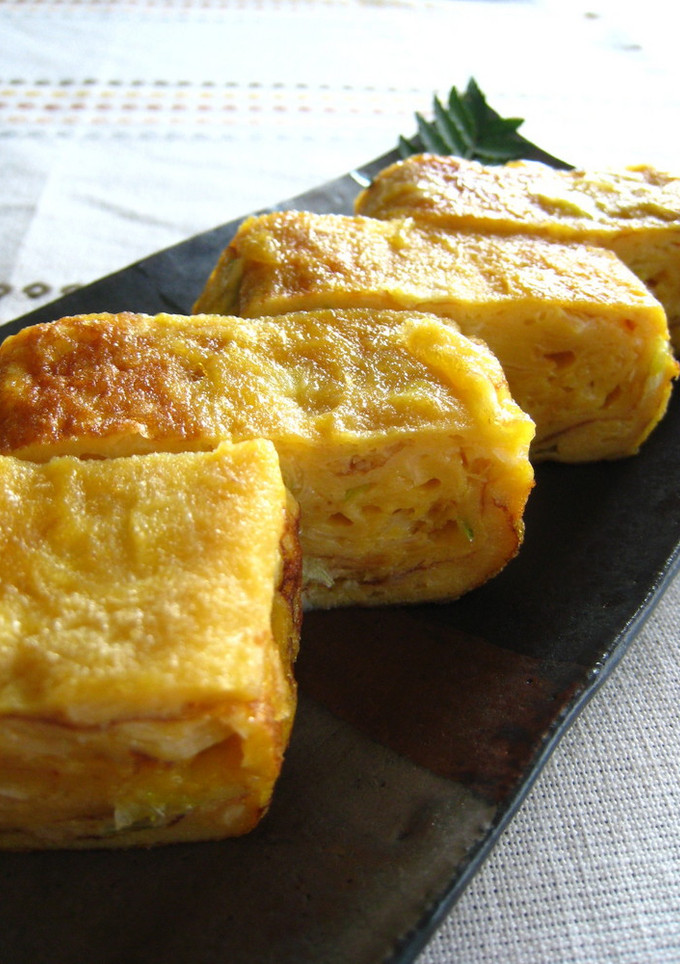 ネギたまご焼き-レシピのメイン写真