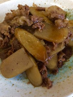 簡単★ゴボウと牛肉のしぐれ煮-レシピのメイン写真