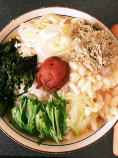 磯薫る梅だし茶漬け-レシピのメイン写真