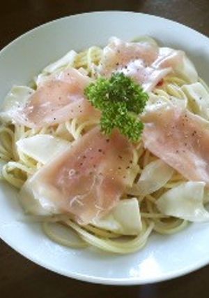生ハムとモッツアレラのぺペロンチーノ-レシピのメイン写真