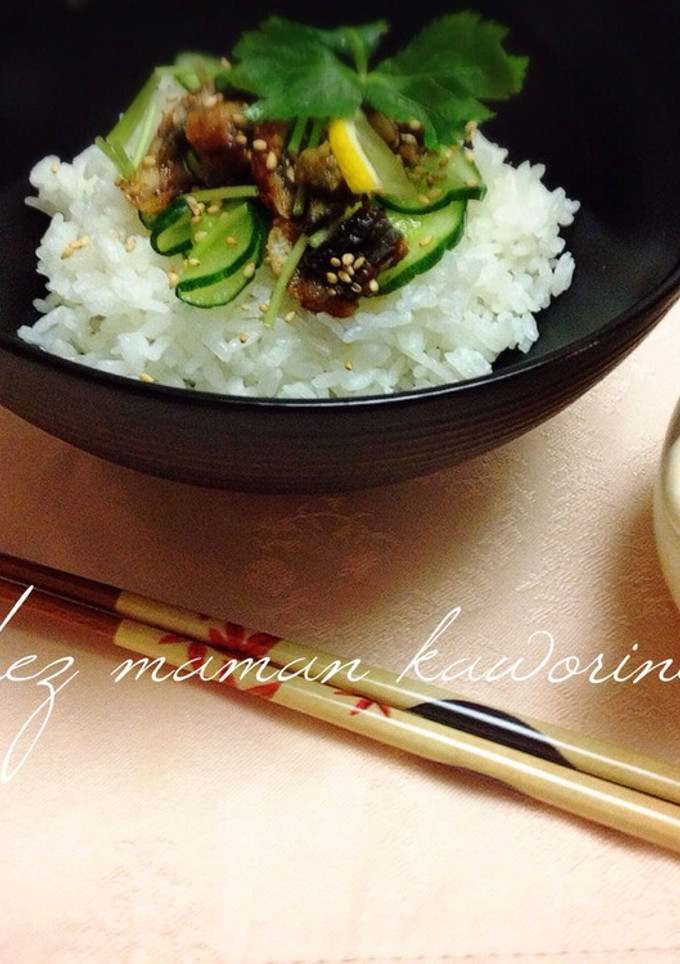 鰻のお茶漬け♪切れ端で☆彡-レシピのメイン写真