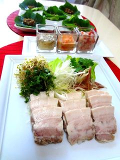 蒸し豚と、美味しい食べ方♡-レシピのメイン写真