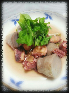 旬芋と蛸のあっさり煮物＆蛸の炊き込みご飯-レシピのメイン写真