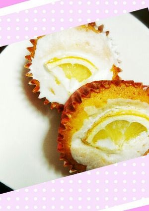 さっぱりレモンカップケーキ-レシピのメイン写真