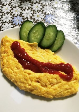 簡単！ふわふわオムレツ-レシピのメイン写真