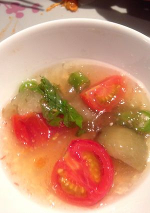 夏野菜の和風ジュレ-レシピのメイン写真
