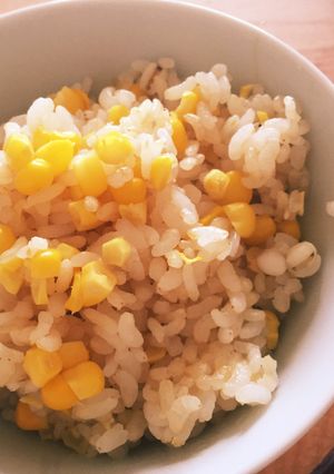 夏の薬膳　むくみ解消！トウモロコシご飯-レシピのメイン写真