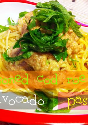 簡単✦アボガド明太パスタ-レシピのメイン写真