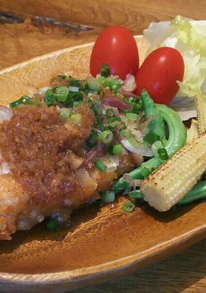 とりむねの揚げ焼き～おろしポン酢ソース～-レシピのメイン写真