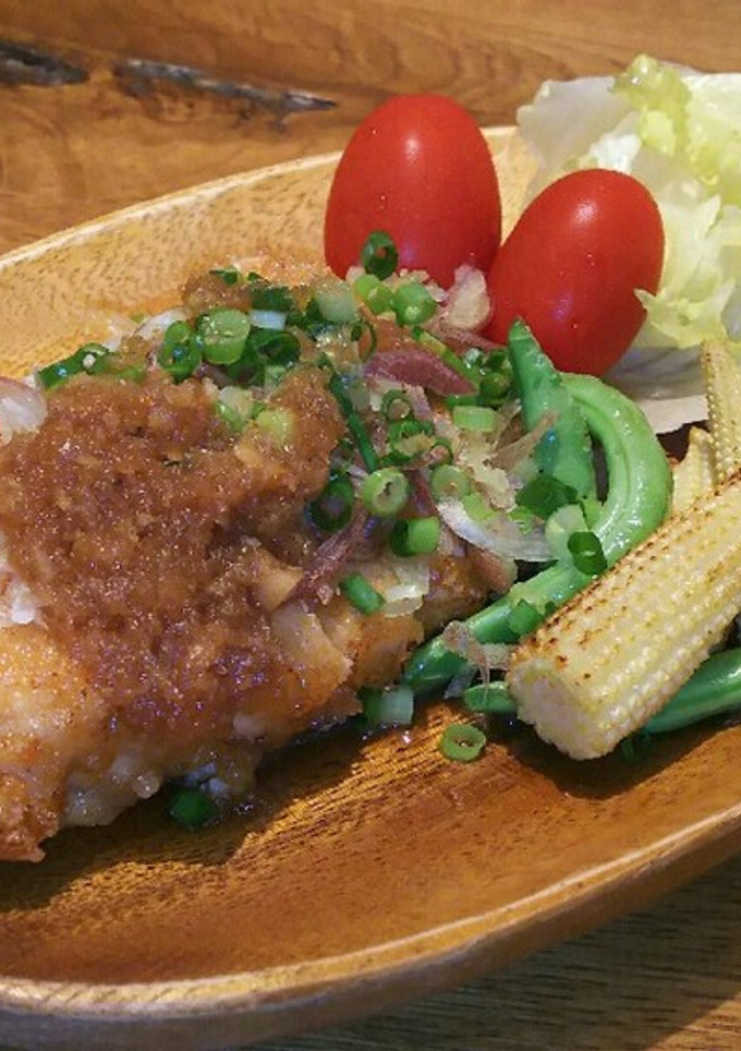 とりむねの揚げ焼き～おろしポン酢ソース～-レシピのメイン写真