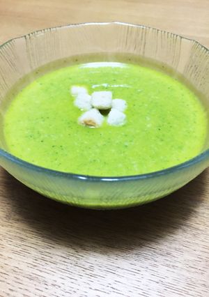 かぼちゃとブロッコリーの簡単スープ-レシピのメイン写真