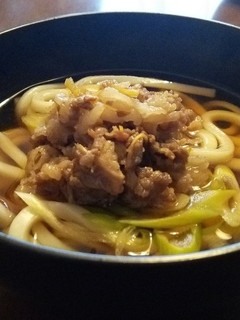 肉乗せうどん-レシピのメイン写真