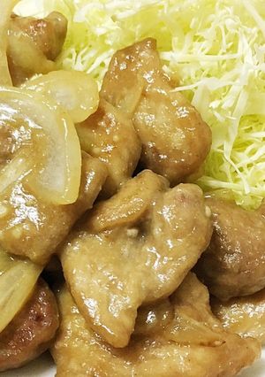ご飯がっつり！豚の味噌にんにく炒め-レシピのメイン写真