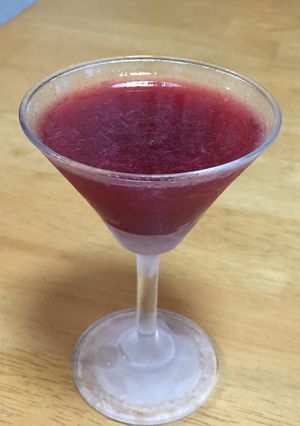 お家でカクテル ブルーベリーダイキリ-レシピのメイン写真