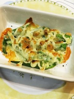 簡単!オクラのマヨチーズ焼き☆-レシピのメイン写真