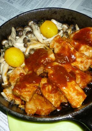 イシスキで一口サイズの豚ロース･テキ甘辛-レシピのメイン写真