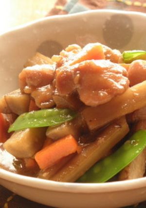 鶏ごぼう煮-レシピのメイン写真