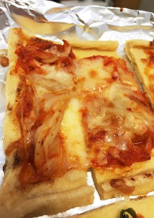 油揚げのとろ〜りキムチーズ♡-レシピのメイン写真