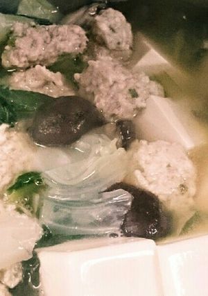 ダイエット満腹スープ☆肉団子塩ちゃんこ鍋-レシピのメイン写真