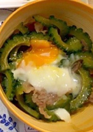 【簡単】超美味しい！豚肉とゴーヤ丼♡-レシピのメイン写真