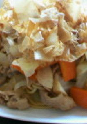 醤油味の焼きそば-レシピのメイン写真