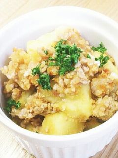 じゃがいもと挽き肉のコチュジャン炒め-レシピのメイン写真