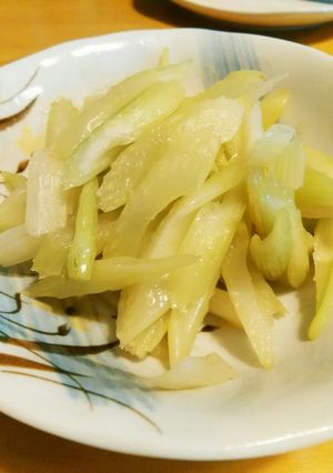 作り置き☆セロリの炒めナムル-レシピのメイン写真