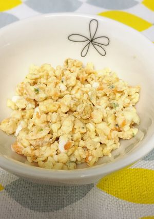 【離乳食後期〜】簡単☆ふんわり炒り卵-レシピのメイン写真