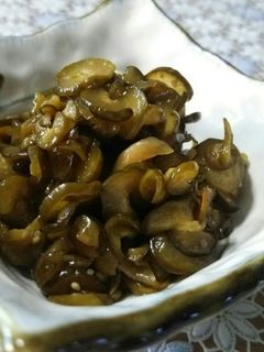 パリパリ食感がたまらない♥きゅうりの佃煮-レシピのメイン写真