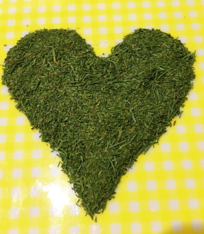 レンジで簡単♫にんじんの葉っぱふりかけ-レシピのメイン写真