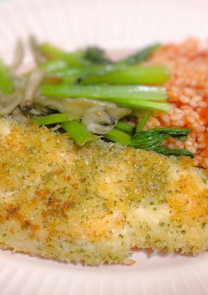 サーモンのパン粉焼き-レシピのメイン写真