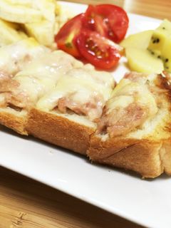 子供の朝食に!シーチキンのおかずトースト-レシピのメイン写真