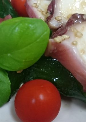 お年寄り絶讚シリーズ❗鮹＆バジル❗-レシピのメイン写真