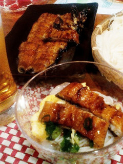 ふわふわ卵で♪うな玉そうめん☆-レシピのメイン写真