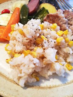 炒めて香ばし☆とうもろこしごはん☆-レシピのメイン写真